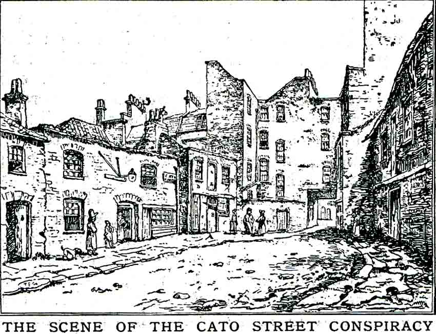 The Scene of the Cato Street Conspiracy