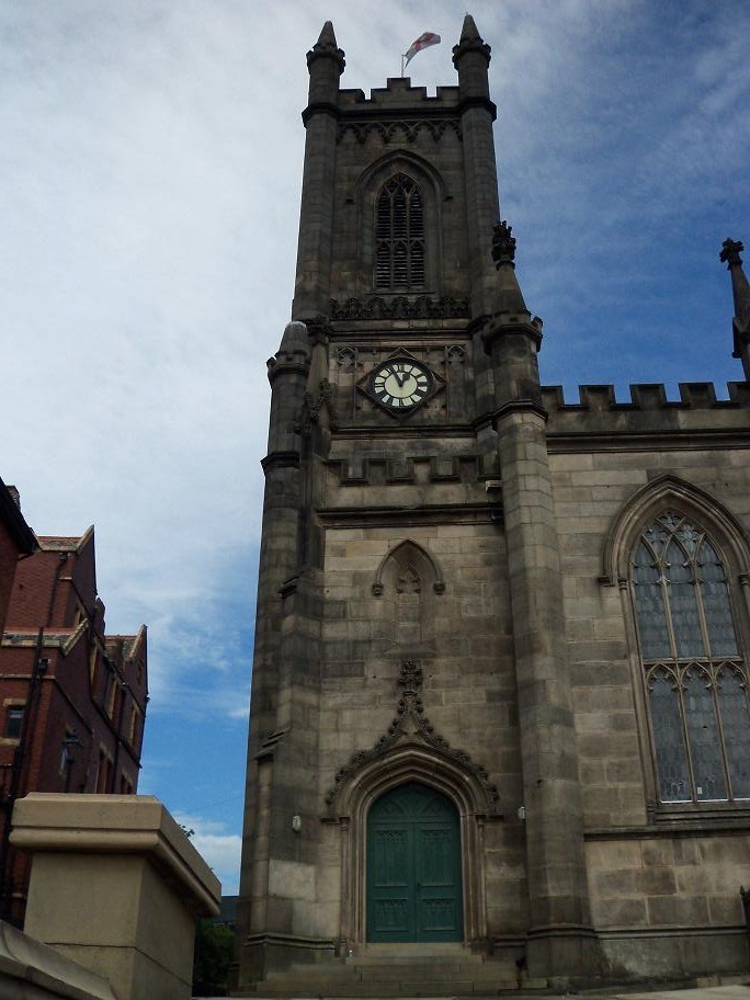 Painting - St Mary's, Parish Church in 1760